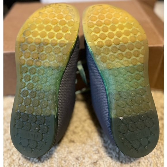 Nobull Gradient Trainer Shoes Size Men 7 Women 8.5 Used Worn No Box Gray Green - Picture 5 of 7